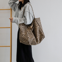 Sac fourre-tout en toile de coton personnalisable, sac de shopping réutilisable pour femmes, fermeture à glissière, emballage en boîte, sac cadeau promotionnel, logo personnalisé