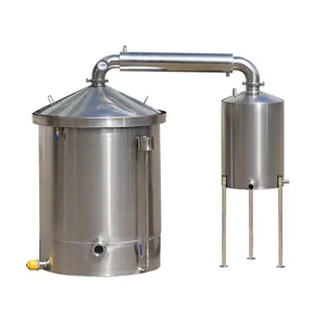 Máquina de destilación de Alcohol alto de 50L, destilador de Alochol de acero inoxidable para el hogar para la venta