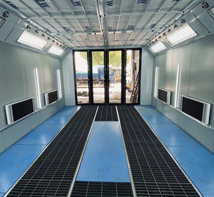 BOSCAR Cabina <span class=keywords><strong>de</strong></span> Pintura <span class=keywords><strong>de</strong></span> Lujo 8m * 4.3m * 3.45m con Calefacción Eléctrica/Diésel/Gas, Sala <span class=keywords><strong>de</strong></span> Pintura para Automóviles Resistente a las Llamas - Product Image 3