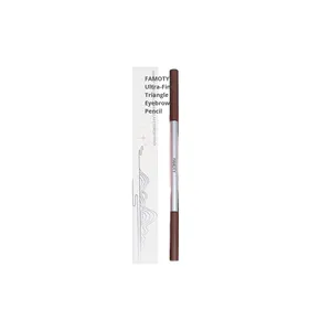 <span class=keywords><strong>Crayon</strong></span> à sourcils noir naturel imperméable à double tête cosmétique de haute qualité <span class=keywords><strong>crayon</strong></span> à sourcils de marque privée de maquillage avec brosse - Product Image 3