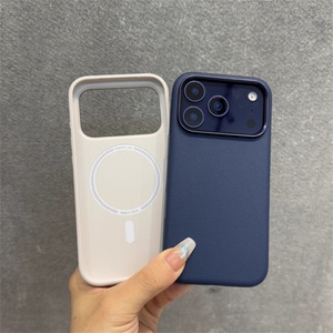 Nuevas Fundas Magnéticas de Cuero PU para iPhone 17 Pro Max con Carga Inalámbrica, Botón Táctil con Cámara IA y Protección Antigolpes - Product Image 3