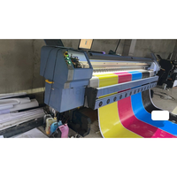 Imprimante à solvant Allwin Konica 512I d'occasion pour bannières flexibles, imprimante Allwin C8-512I avec tête d'impression Konica 512I/30pl, imprimante 3,2 m