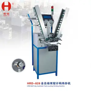 HRD-828 Guangdong fabrika bobin sarma makinesi otomatik iplik sarıcı pamuk ipliği otomatik biriktirme sarıcı iplik sarma makinesi