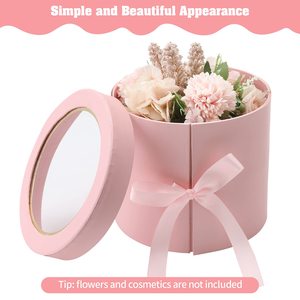 <span class=keywords><strong>Boite</strong></span> à fleurs en <span class=keywords><strong>carton</strong></span> avec Roses florales, boîtes rondes <span class=keywords><strong>de</strong></span> haute qualité pour fleurs, Style luxueux, 1 pièce - Product Image 3