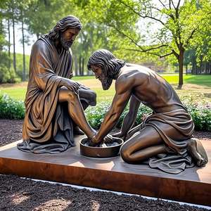 萨格奈圣母铜像雕塑 - Product Image 2