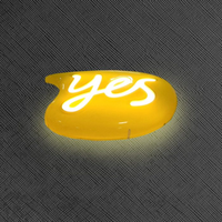 Enseignes publicitaires lumineuses personnalisées MACCAN en acrylique thermoformé et acier inoxydable, couleurs/formes personnalisées, utilisation extérieure, protection UV
