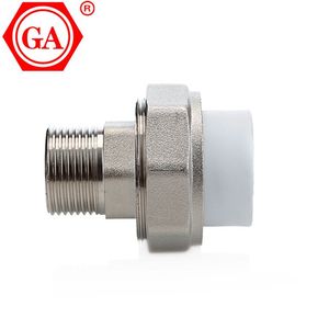 <span class=keywords><strong>Ga</strong></span> thương hiệu Trung Quốc sản xuất chất lượng cao PPR phụ kiện PPR nam chủ đề Brass <span class=keywords><strong>Union</strong></span> cho PPR ống - Product Image 3