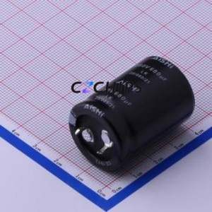 ตัวเก็บประจุแบบอิเล็กโทรไลต์อะลูมิเนียมแบบ Snap-in รุ่น ELK2EM681P35KT ชนิด Through-hole (THT) ขนาด D25xL35 มม. 680uF 20% 250V ขา 10 มม. - Product Image 1