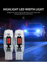 A80 T10 W5W Super Bright 3030 LED Auto Innenraum Lese kuppel Licht Markierung lampe 168 194 LED Auto Wedge Park birnen Pink