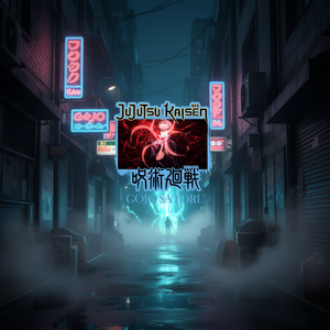 Jujutsu Kaisen Satoru gojo เสื้อยืดผู้ชายแขนสั้นผ้าฝ้าย100% พอดีตัวคอกลมลำลอง - Product Image 2