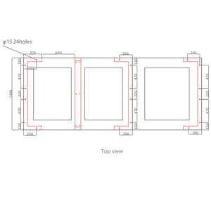 Kiểm soát truy cập cửa Hệ thống thiết bị an ninh 3 kênh RFID chiều cao đầy đủ turnstile cho nhà máy - Product Image 5