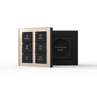 Nuevo Interruptor de Pared Inteligente Inalámbrico Siqitech para Panel de Aleación de Aluminio con Control Remoto