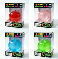 Jouet Squishy en Maltose, Doux, en Forme de Pomme Simulée, à Rebond Lent, Nedoh, Jouet Anti-Stress à Remontée Lente pour Enfants