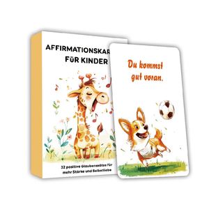 Cartes d'inspiration positives « Adorables Animaux Allemands » (32 cartes) – Outils d'apprentissage social pour enfants - Product Image 1