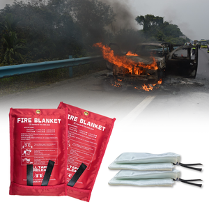 Manta Ignífuga de Emergencia Resistente al Calor de 550 °C, Protección Contra Incendios, Seguridad, Supervivencia, Retardante de Llama, Fibra de Vidrio, Tamaño Personalizable para - Product Image 6