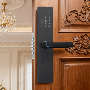 Home Smart Lock <strong>Unlock</strong> <strong>Fingerprint</strong>/Password/IC Card/Mechanical Key <strong>Touch</strong> Keypad Adaptive <strong>Backlight</strong> 8-Language Voice Cues Grade - Product Image 1