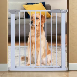 Extra Largo, Metal Pet Cercas Indoor & Outdoor para Puppy Cat, para Portas Escadas Portas Frontais pet gate