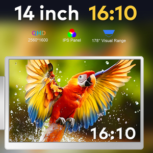 2026 factory direct dual 14 inch lcd screen <b>extended</b> 2.5k display powered by <b>usb</b>-c portable triple monitor for laptop - Product Image 5