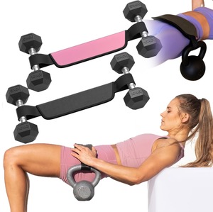 Ceinture de poussée de hanche en cuir pour exercices de fessiers, équipement de fitness pour pont de hanche, ceinture de poids pour pont de hanche - Product Image 1