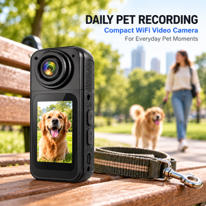 Cámara WiFi Portátil para Mascotas, Perros y Gatos, Grabadora de Video 2.7K con Sensor CMOS - Product Image 4