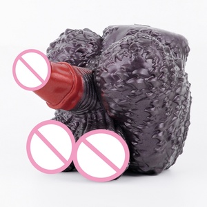 New Arrival GEEBA Fantasy <b>Dildo</b> Masturbator Soft Silicone Single Channel Sex Toy for Men & Women, Realistic Onahole Design - Product Image 3