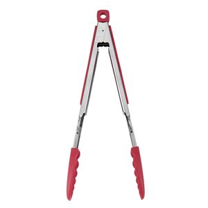 Pinces alimentaires Db 13,4 pouces avec poignées en nylon et silicone, spatules métalliques durables pour cuisine, barbecue, buffet - Product Image 2