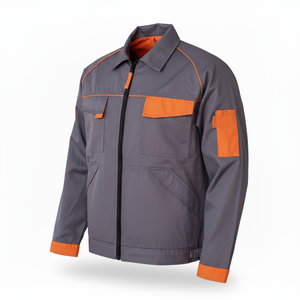 Work Clothes 65/35 T/C Canvas Jacket Workwear <strong>Overalls</strong> <strong>Construction</strong> Maintainer's - Product Image 6