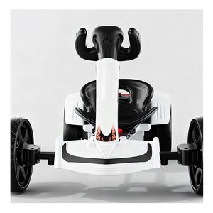 Voiture pour bébé à double propulsion avancée avec télécommande, musique, mode lumière vive, moteur 380, batterie 6V4.5, en plastique - Product Image 3
