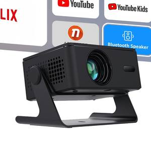 Nuevo Proyector Linux Netflix 2026 1080P Full HD 4K WIFI 5G Bluetooth 5.1 Auto Keystone Alta Luminosidad CE ROHS Fabricantes A32D - Product Image 1