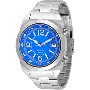New design ice blue automatic diver men watch luminous men mechanical wristwatch reloj custom your logo