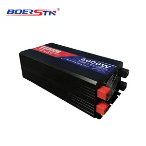 ที่ดีที่สุดคุณภาพอินเวอร์เตอร์ dc 12 v ถึง ac 110 V 120 V 220 V คลื่นไซน์บริสุทธิ์อินเวอร์เตอร์ 6000 W การแก้ไขไซน์เวฟ incerter