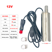 Pompa Transfer Oli Tekanan Tinggi Horn, Pompa Bahan Bakar Mikro, Pompa Air Mini DC 12V/24V OEM Diesel Model 51A304 30L/mnt Untuk Penggunaan Rumah Tangga