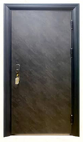 Porte en métal de sécurité de luxe moderne en aluminium-Porte d'entrée pour villa appartement-Antivol et insonorisée