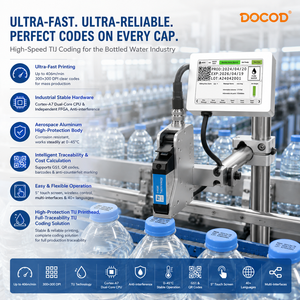 Impresora de Inyección de Tinta Térmica en Línea de Alta Velocidad Docod OEM/ODM T180E de 12.7 mm para Impresión de Códigos QR, Fechas de Caducidad y Lotes en Cajas y Botellas - Product Image 2