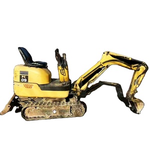 รถขุดตีนยางมือสอง Komatsu PC09 1T ลดราคาพิเศษ พร้อมหัวเจาะแบบ Quick Coupler - Product Image 1