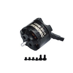 Motor sin escobillas D1106 para aviones RC de ala fija, mini drones, motor eléctrico de 3000kv con tornillos incluidos - Product Image 1