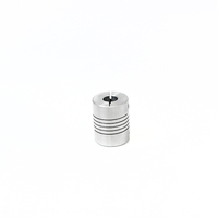 Connecteur de moteur de couplage Flexible, en alliage d'aluminium, 5x5, 5x6, 5x6.35, 5x8, 5x10, 5x12, 6x6, 6x8, 6x10, 6x12