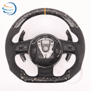 Volante de Cuero Completo para <span class=keywords><strong>Audi</strong></span> B8 B9, Directo de Fábrica, para <span class=keywords><strong>Audi</strong></span> A3 <span class=keywords><strong>S3</strong></span> RS3 A4L A5 S5 RS5 A6L A7 S7 RS7 Q2L Q3 Q5 Q5L Q7 - Product Image 6