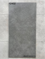 Carreaux de céramique modernes imitation pierre 600x1200 pour salon, chambre, cuisine, salle de bain, hôpital, hôtel, appartement