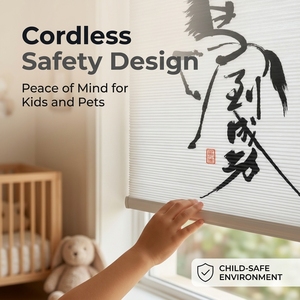 <span class=keywords><strong>Persiana</strong></span> Celular Personalizada con Gráficos Modernos |   <span class=keywords><strong>Persiana</strong></span> de Panal Energéticamente Eficiente para Decoración de Hoteles de Lujo y Residencias - Product Image 6