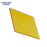 Combinateur de faisceau laser CO2 ZnSe 10,6 μm, 45 °   Miroir dichroïque rectangulaire à haute réflexion pour l'alignement 450-700 nm