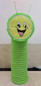 Caterpillar Insect Worm Rainbow Tube 1/3/5 Orificios Mejora Oxford Cloth Talent Show Rendimiento de calentamiento Magic Prop para adultos - Product Image 4