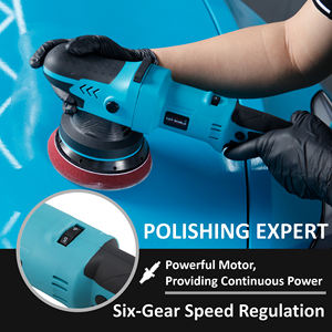 Polisseuse orbitale sans fil Car Shield 5 pouces 15 mm 18 V BLDC à double <span class=keywords><strong>action</strong></span> et entraînement forcé pour voiture - Product Image 3