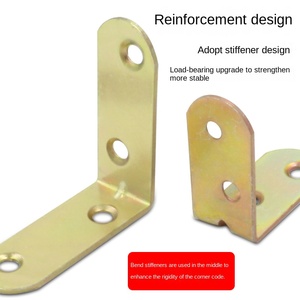 加厚90度直角L型支架家具五金连接件连接器置物架支架 - Product Image 4
