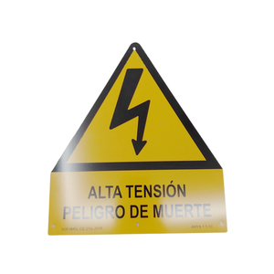 Özel metal alüminyum emniyet işareti elektrikli çit uyarı işareti yüksek gerilim işareti - Product Image 2