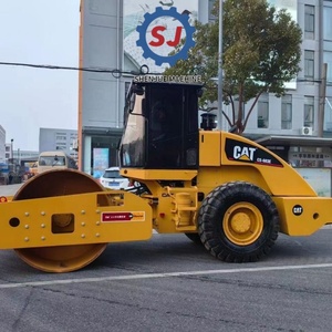 Rouleau compresseur routier d'occasion CS683E CAT/Caterpillar avec composants de pompe essentiels CS683/E à vendre - Product Image 3