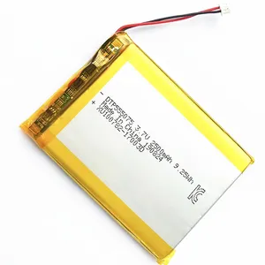 Venda quente 555075 3.7v 2500mah bateria de íon de lítio com KC CE RoHS BIS certificados bateria de polímero de lítio 3.7v