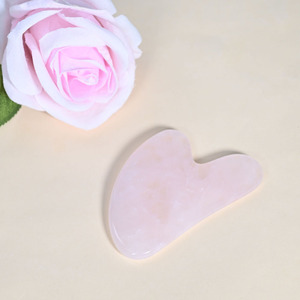 Set di Gua Sha in Giada più venduto, Massaggiatore Facciale Gua Sha in Quarzo Rosa con Etichetta Privata, Gua Sha in Giada all'Ingrosso - Product Image 3