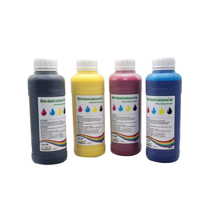 หมึกพิมพ์สูตรน้ำ CMYK LC LM แห้งเร็ว สีสดใส สำหรับพิมพ์ฉลากสติกเกอร์ ยึดเกาะดีเยี่ยม - Product Image 5