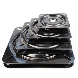 Plateau tournant Lazy Susan de 10 pouces (245x245 mm), rotation à 360 degrés, plateau tournant mécanique pour canapé, base de chaise, accessoires de meubles, plaques pivotantes en métal - Product Image 3